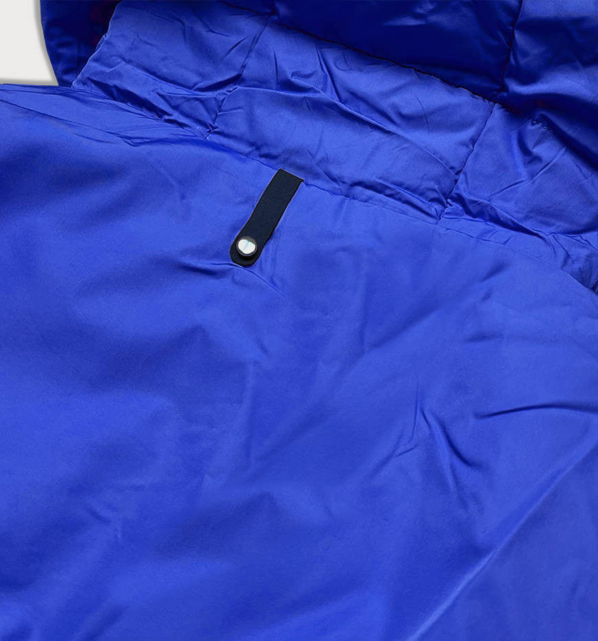 Světle modrá prošívaná dámská bunda pro přechodné období model 15890429 niebieski XXL (44) - LHD