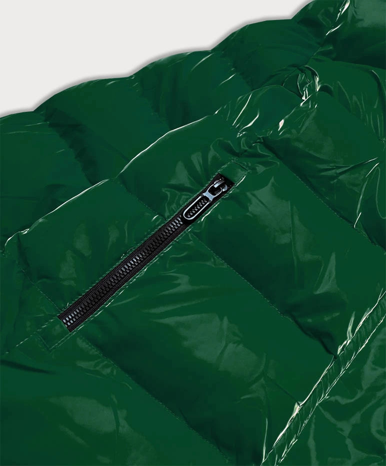 Dámska zelená prešívaná bunda (w807#) odstíny zelené S (36)