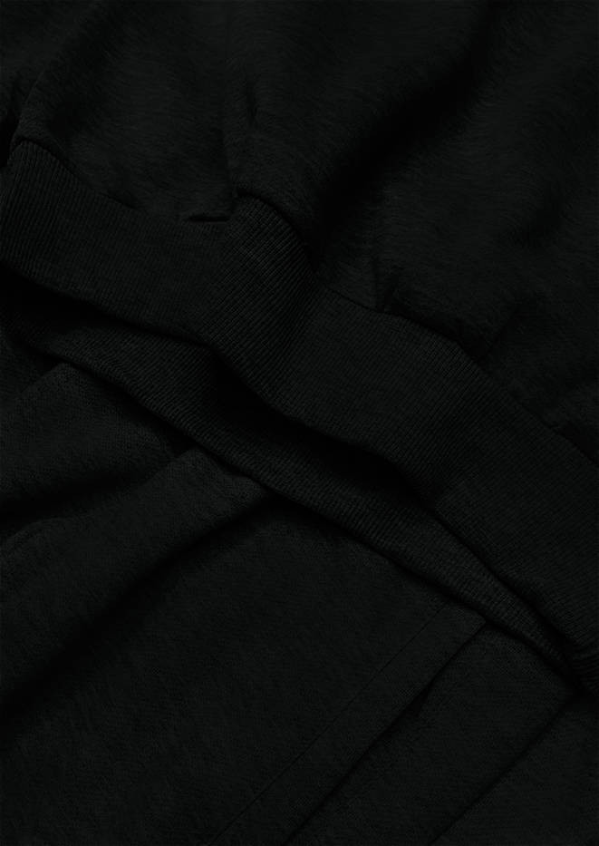 Černý dámský teplákový komplet (20383-3) odcienie czerni S (36)