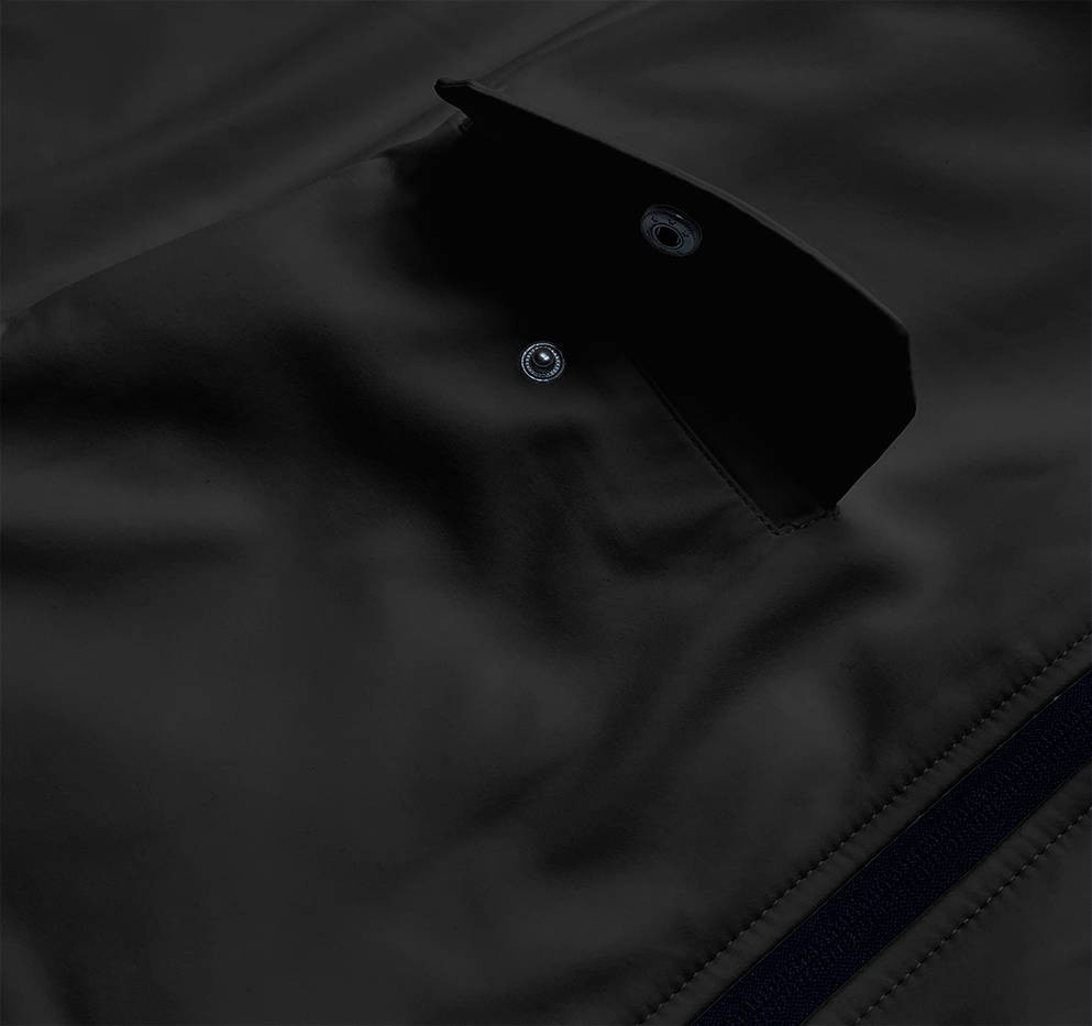 Černá dámská sportovní softshellová bunda (HD182-1) Barva: odcienie czerni, Velikost: L (40)