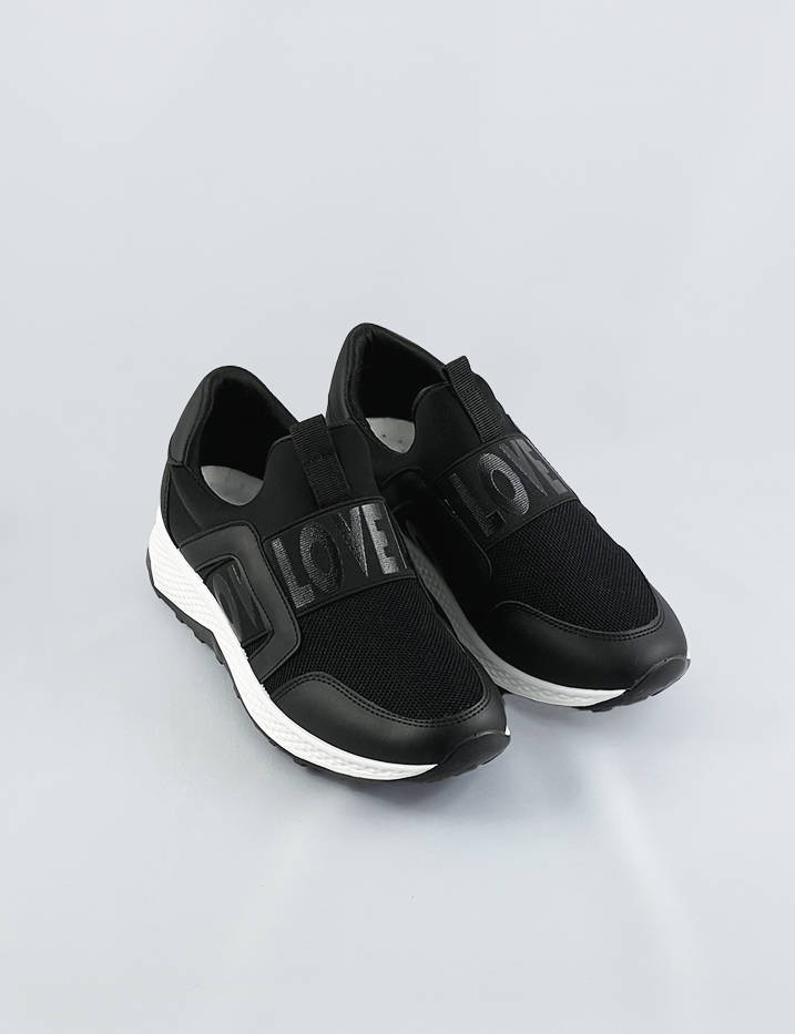 Černé dámské boty slip-on (C1003) černá ONE SIZE