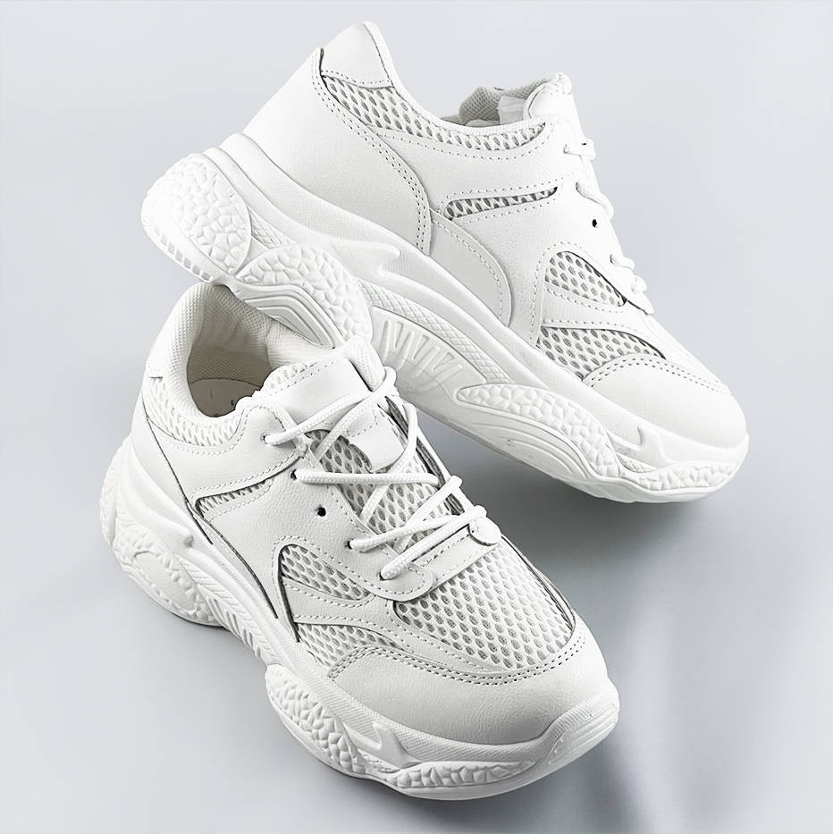 Bílé dámské sportovní boty (170) Bílá XL (42)