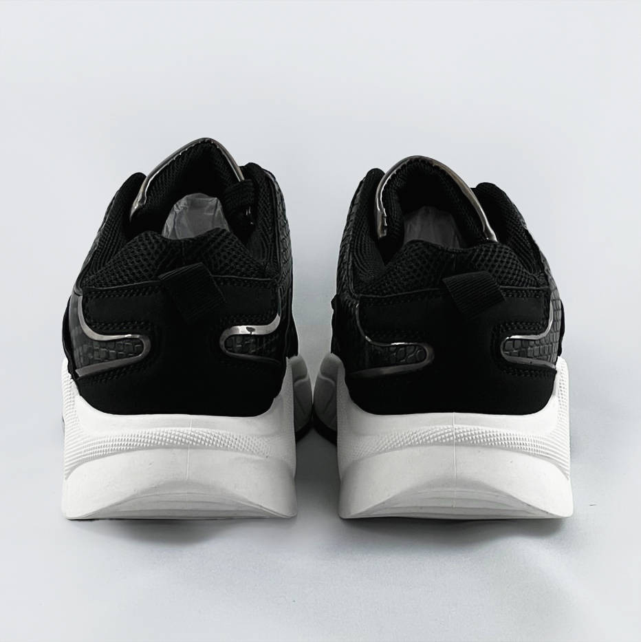 Černé dámské sportovní boty (6348) černá XL (42)