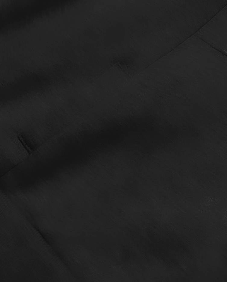 Černý dámský dres mikina se stojáčkem a kalhoty model 17234526 černá L (40) - J.STYLE