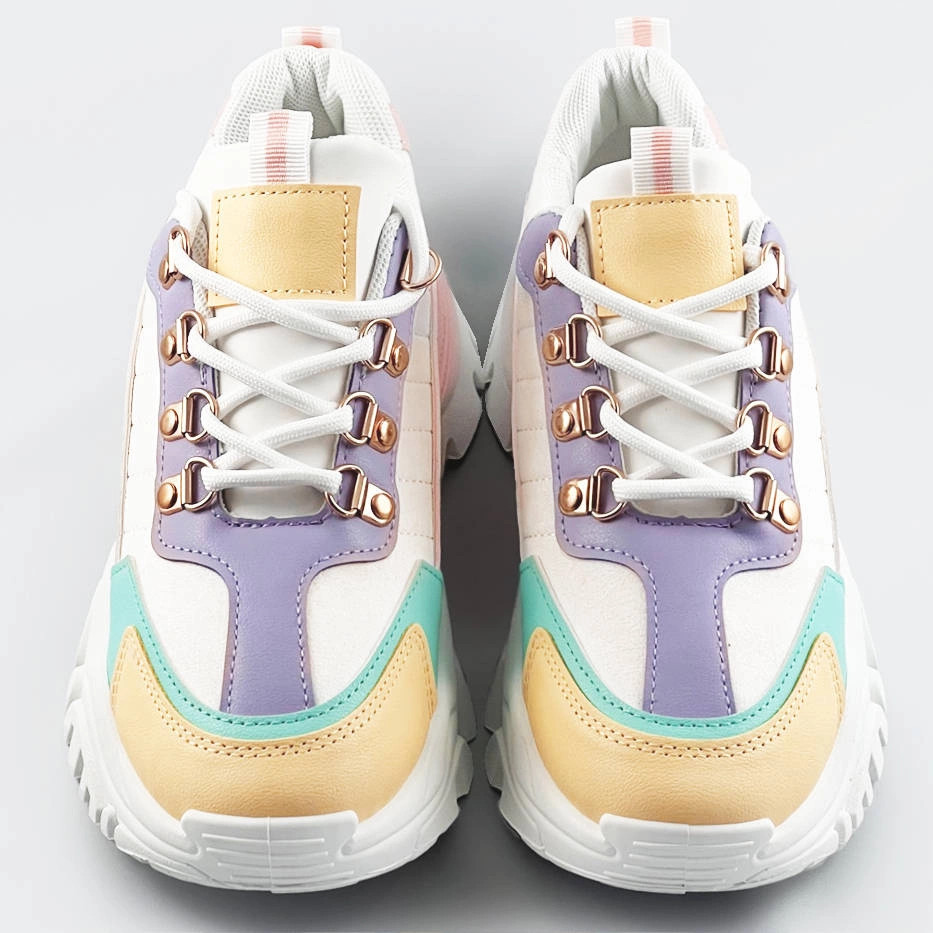 Barevné dámské tenisky sneakers (AD-580) vícebarevné XL (42) (obrázek 6)
