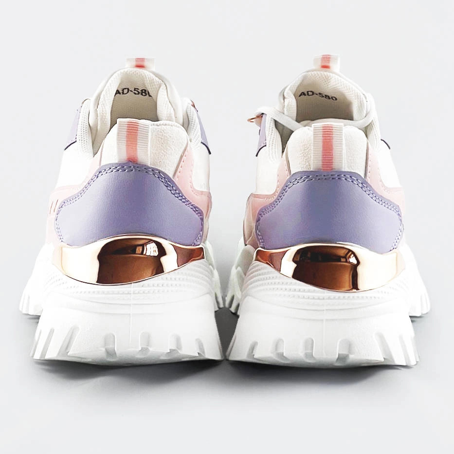 Barevné dámské tenisky sneakers (AD-580) vícebarevné XL (42) (obrázek 3)