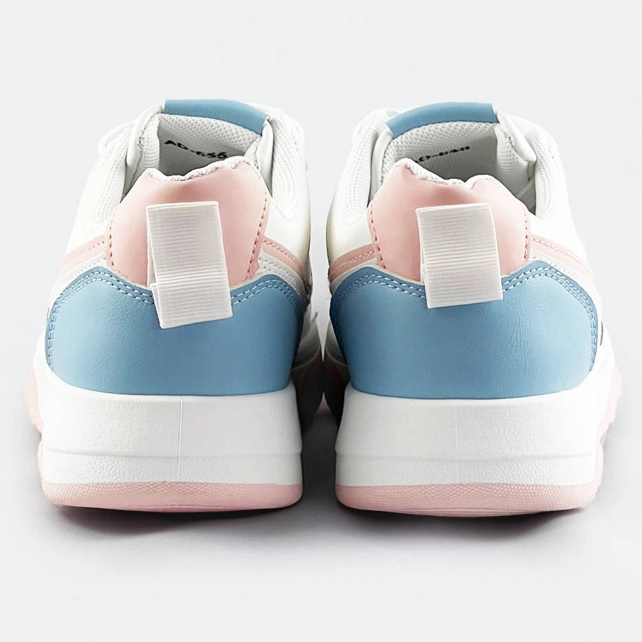 Bielo-svetlo modré dámske športové topánky (AD-555) odstíny modré XL (42)