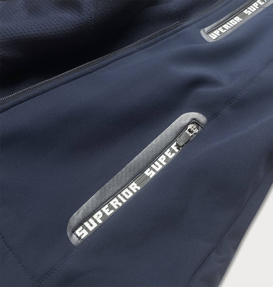 Tmavě modrá dámská sportovní softshellová bunda (HD185-4) granatowy S (36)