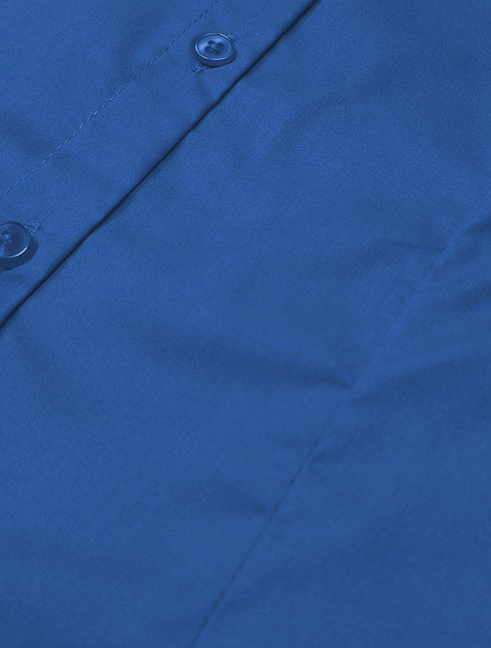 Světle modrá klasická dámská košile (HH039-9) Barva: odcienie niebieskiego, Velikost: M (38)
