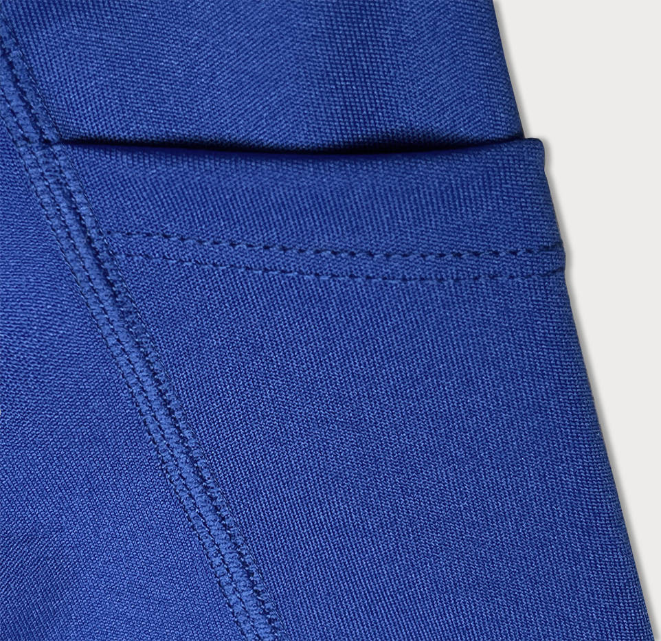 Světle modré legíny s kapsičkami (XL003-9) odcienie niebieskiego L (40)
