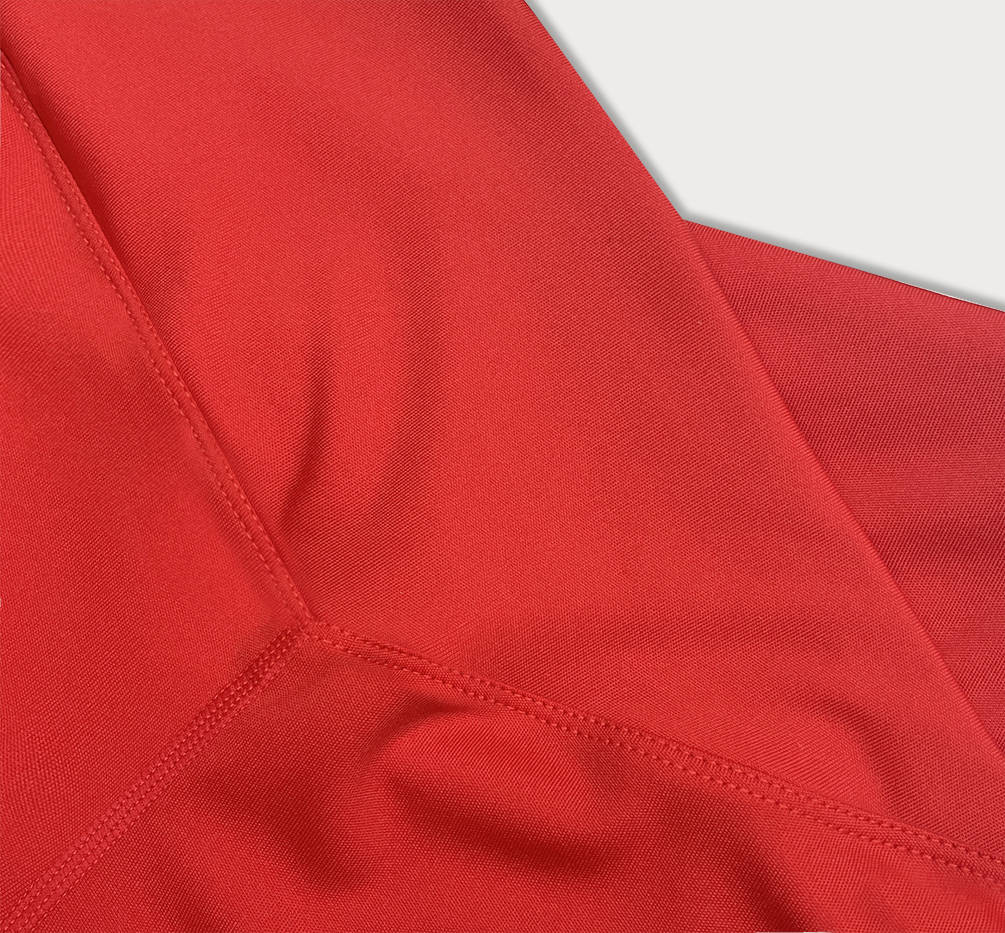 Červené dámské legíny model 18462739 - J.STYLE Barva: odcienie czerwieni, Velikost: M (38)