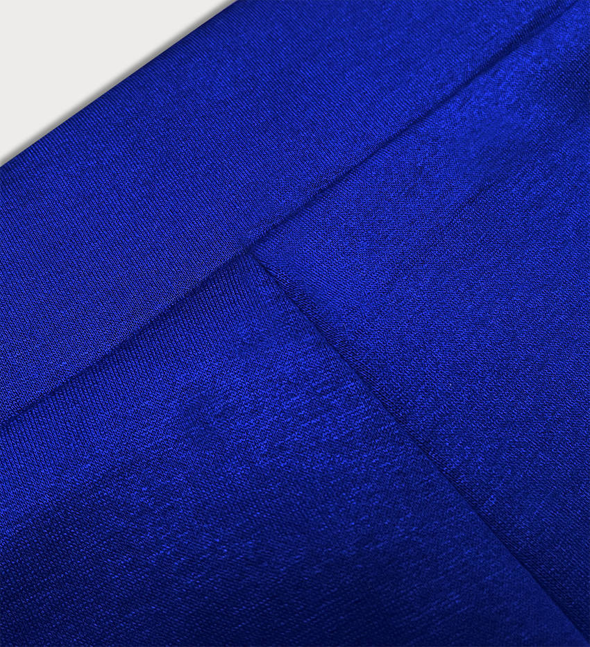 Bavlněné dámské legíny v chrpové barvě (YW1001-9) odcienie niebieskiego S (36)