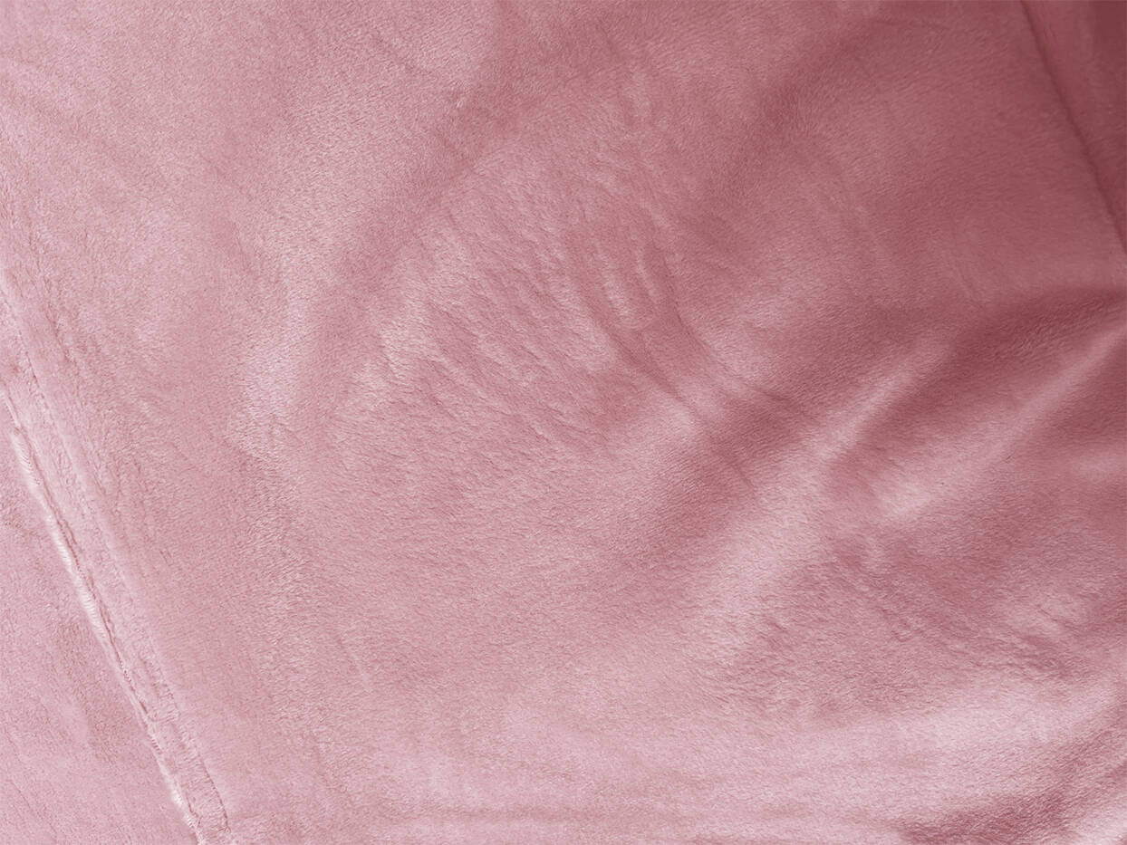 Světle růžová velurová dámská souprava (8C1173-38) Růžová S (36)