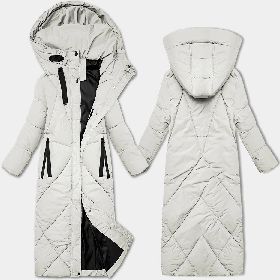 Dámska zimná bunda J Style (5M3232-281) odstíny bílé S (36)