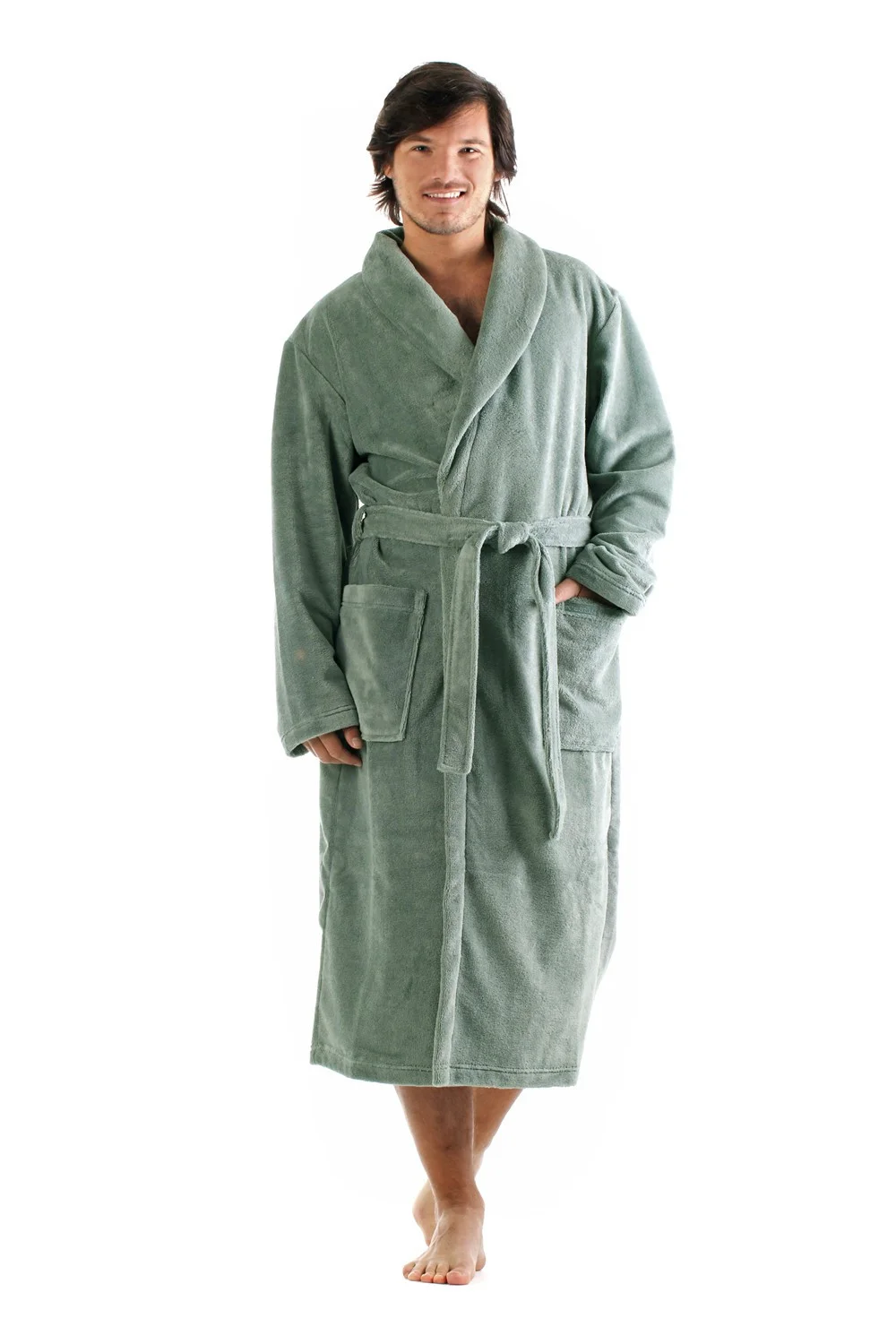 Pánsky župan Tampa 2149 olivový - Vestis XL