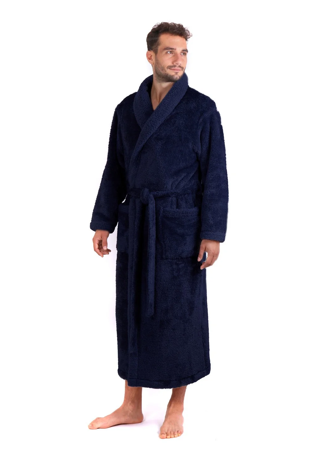 Pánsky župan 2143 Alta dark denim - Vestis XXL