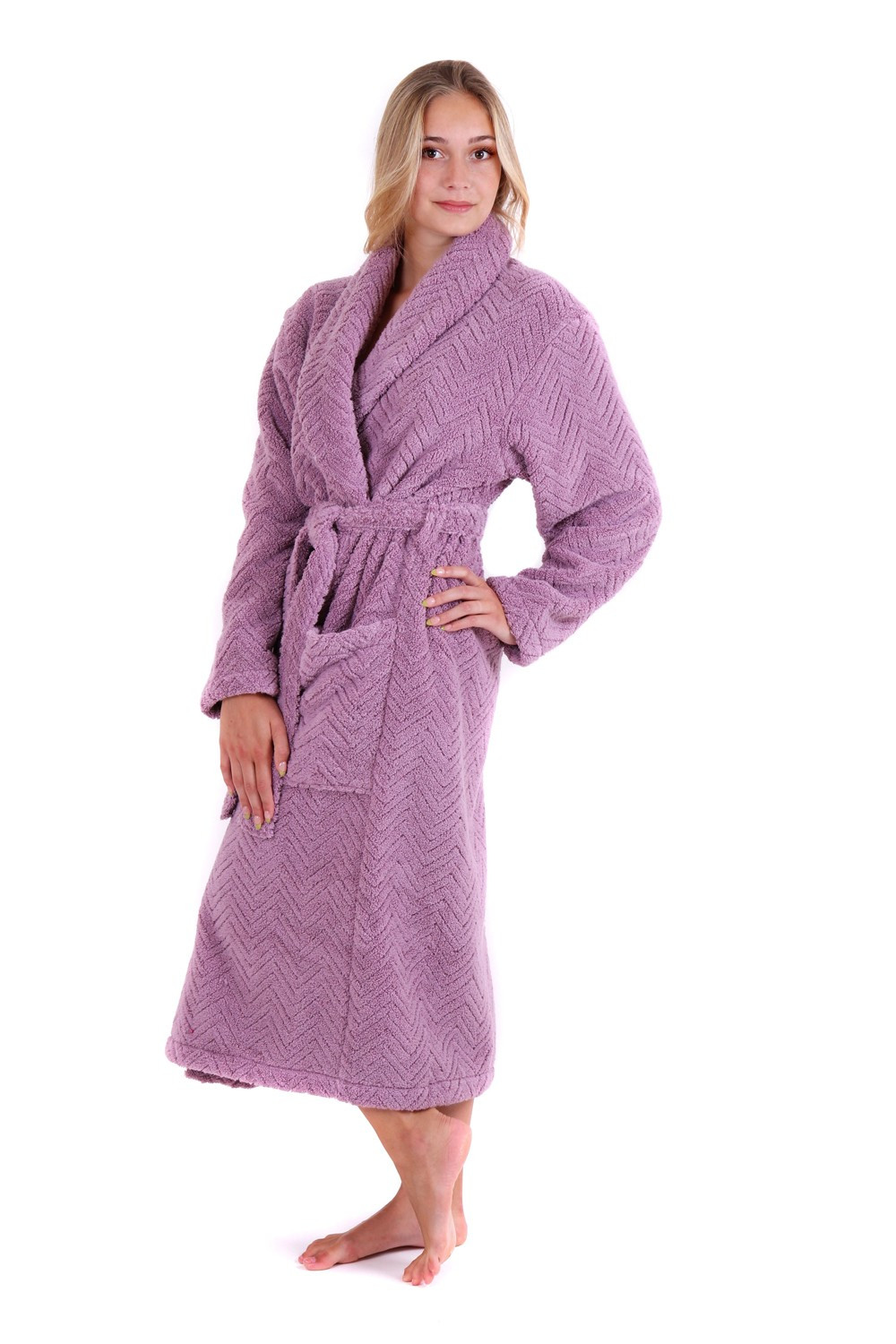 Dámsky župan Athena 2116 Elderflower - Vestis S