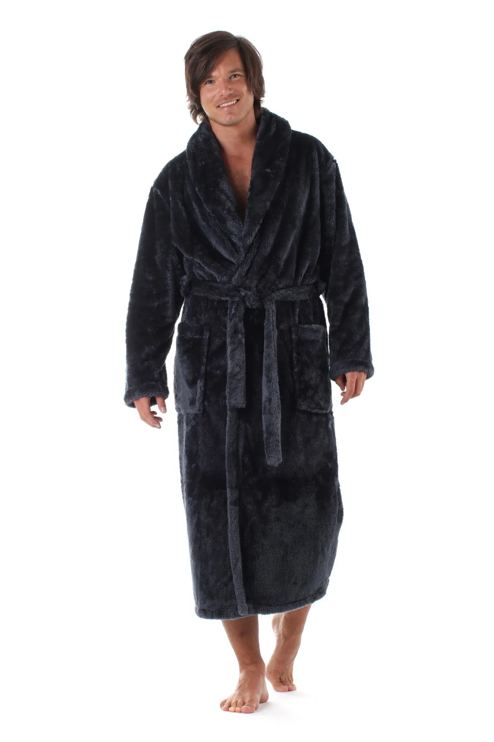 Pánsky župan Jack extra 2120 anthracite - Vestis M