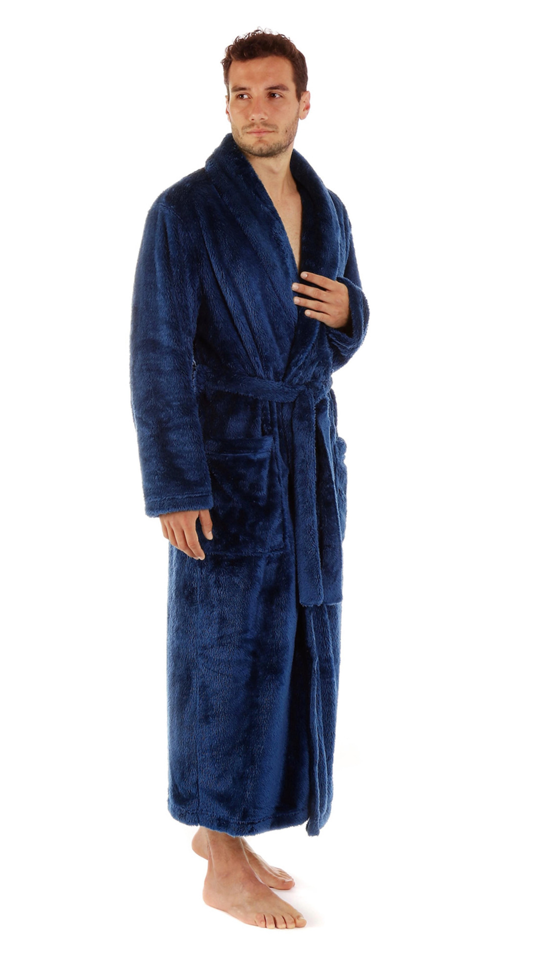 Pánsky župan Jack extra 2120 tmavomodrý - Vestis XL