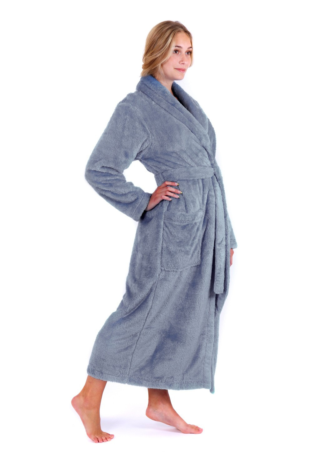 Dámsky župan LIlly extra 2120 denim light - Vestis M