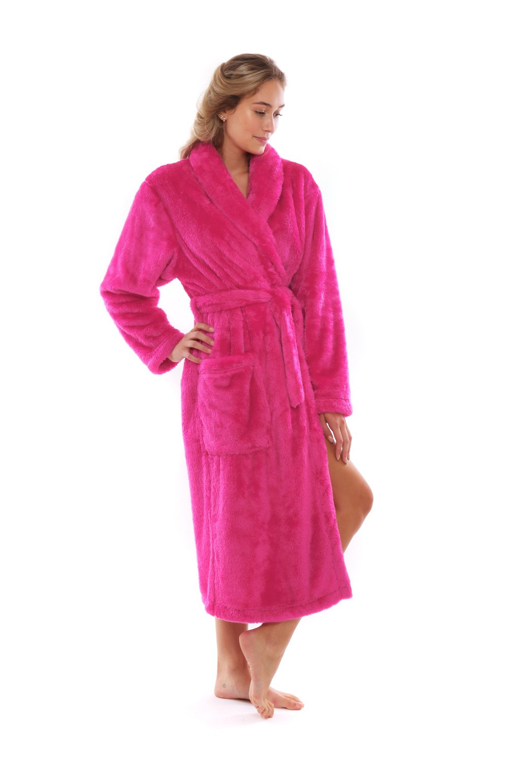 Dámsky župan LIlly extra 2120 malinová - Vestis L