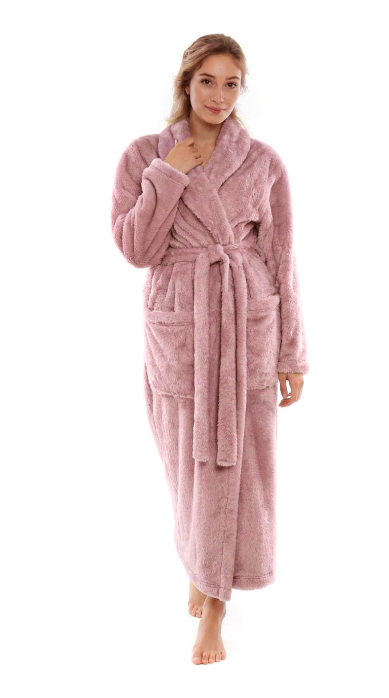 Levně dámský župan Lilly extra deauville mauve L