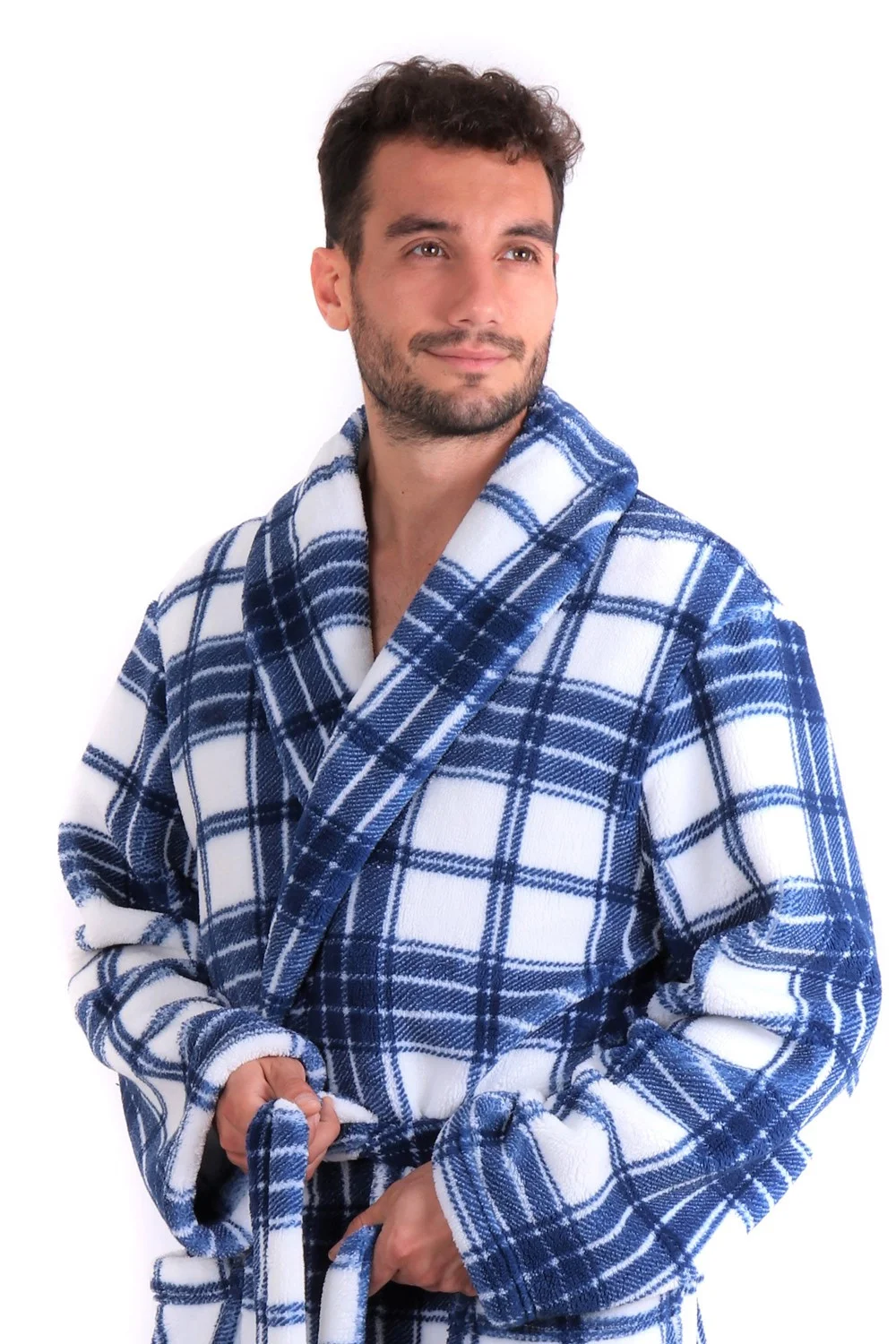 Pánský župan Ryan kostkovaný - Vestis L (obrázek 4)