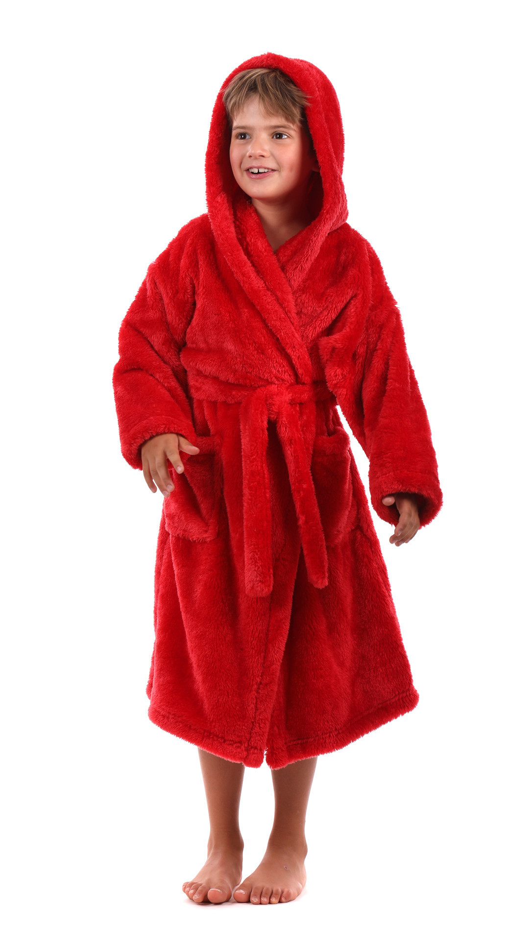 detský župan Lilly a Jack detská stuha červená dětské č.140