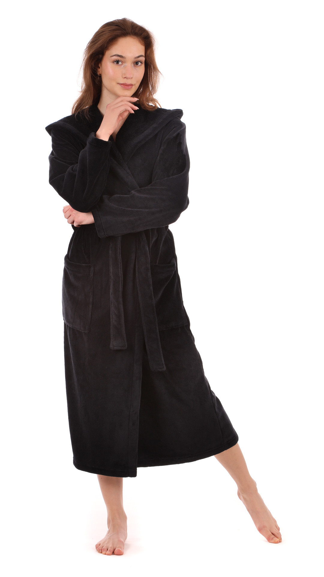 dámsky župan Tampa 2149 Black Beauty M