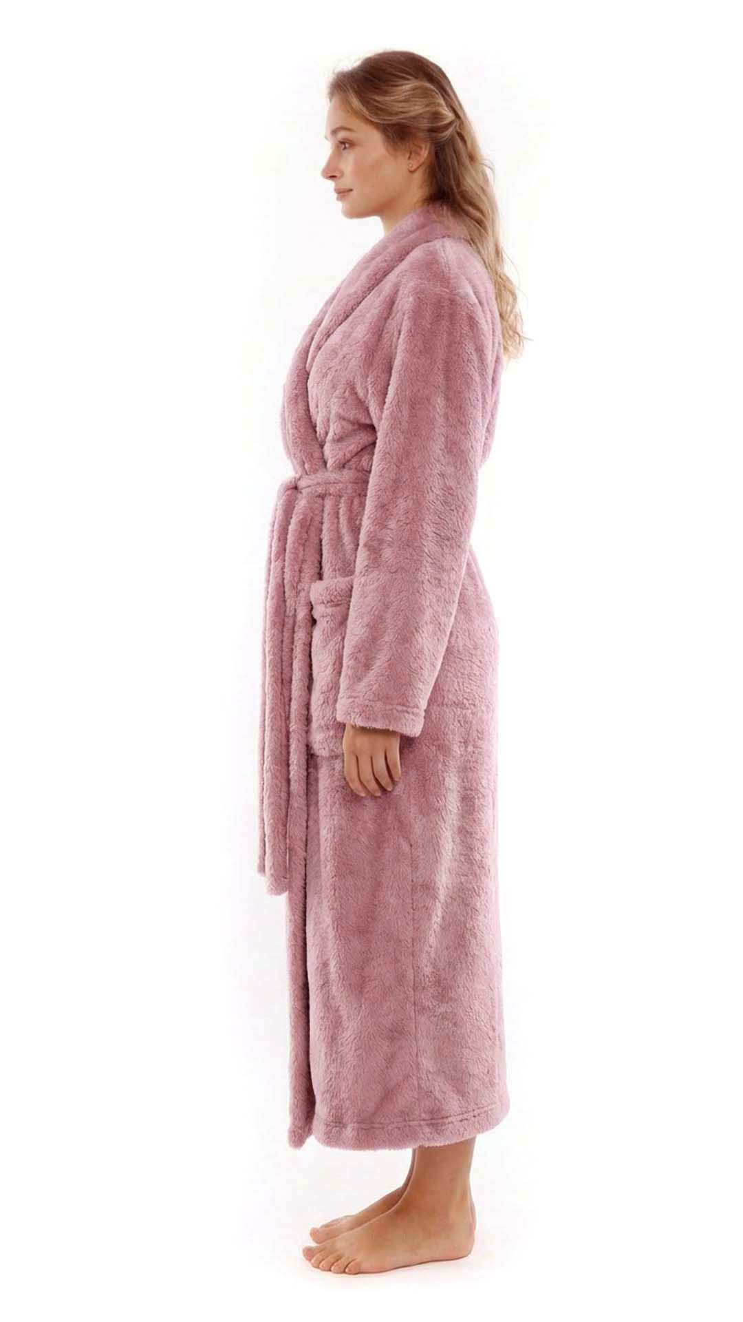dámský župan Lilly extra deauville mauve L (obrázek 3)