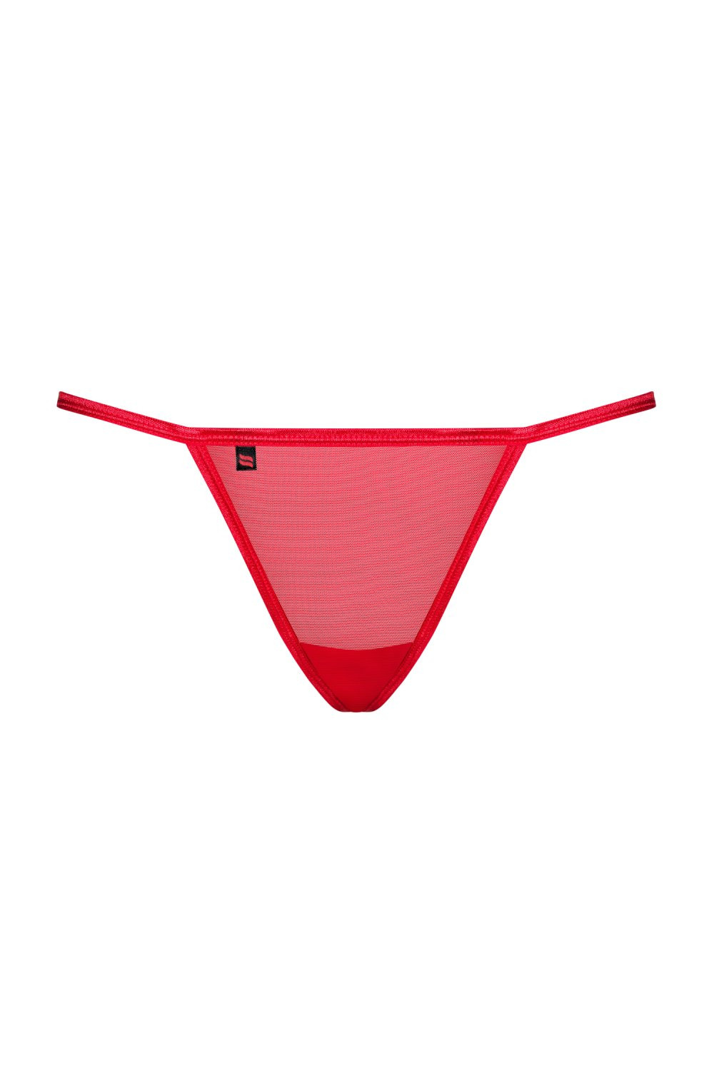 Erotická tanga Giftella thong - OBSESSIVE Barva: Červená, Velikost: L/XL
