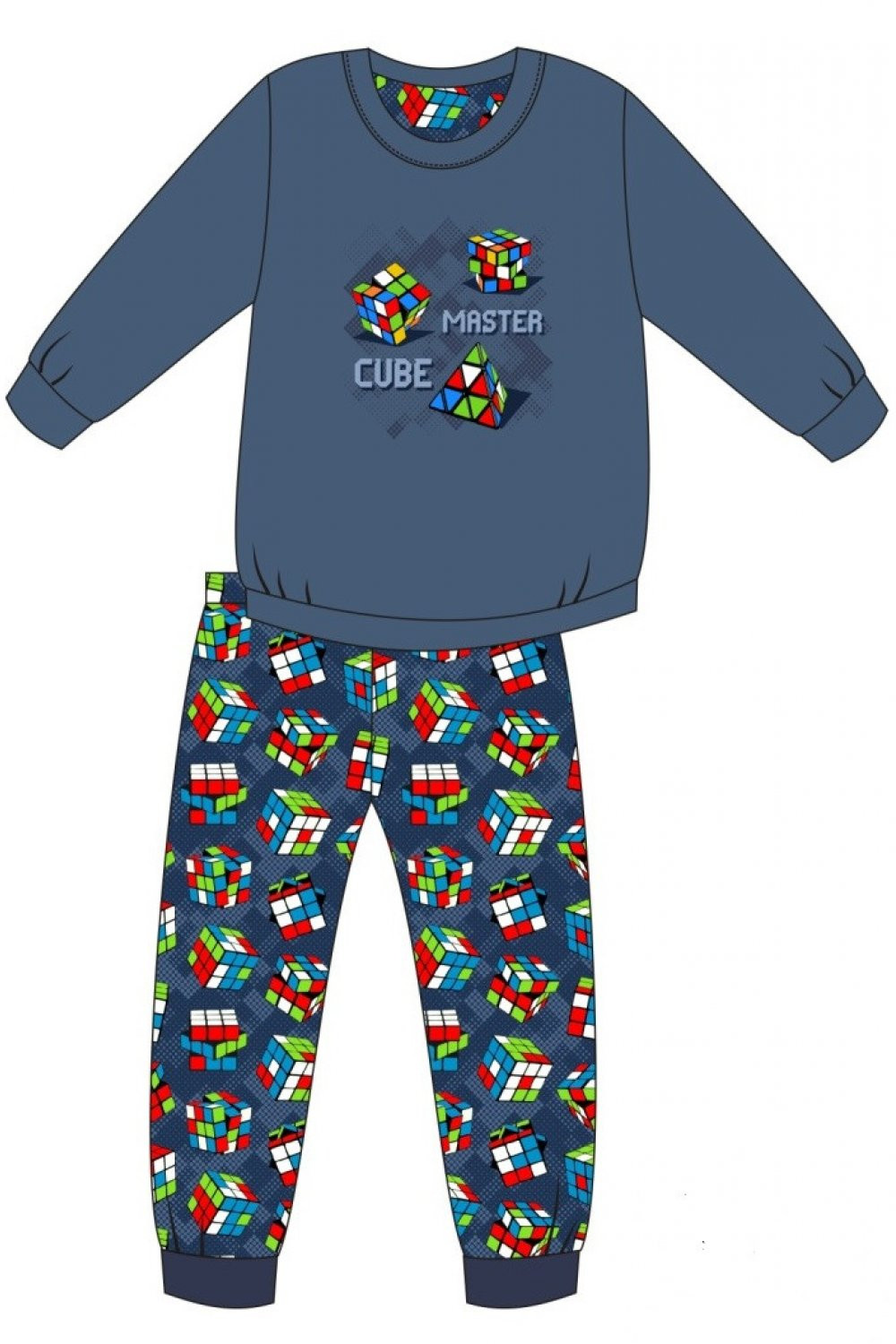 Chlapecké pyžamo model 15505468 - Cornette Barva: tmavě modrá, Velikost: 86/92