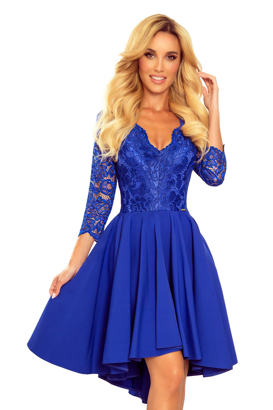 Dámské šaty 210-12 - NUMOCO královská modrá XL