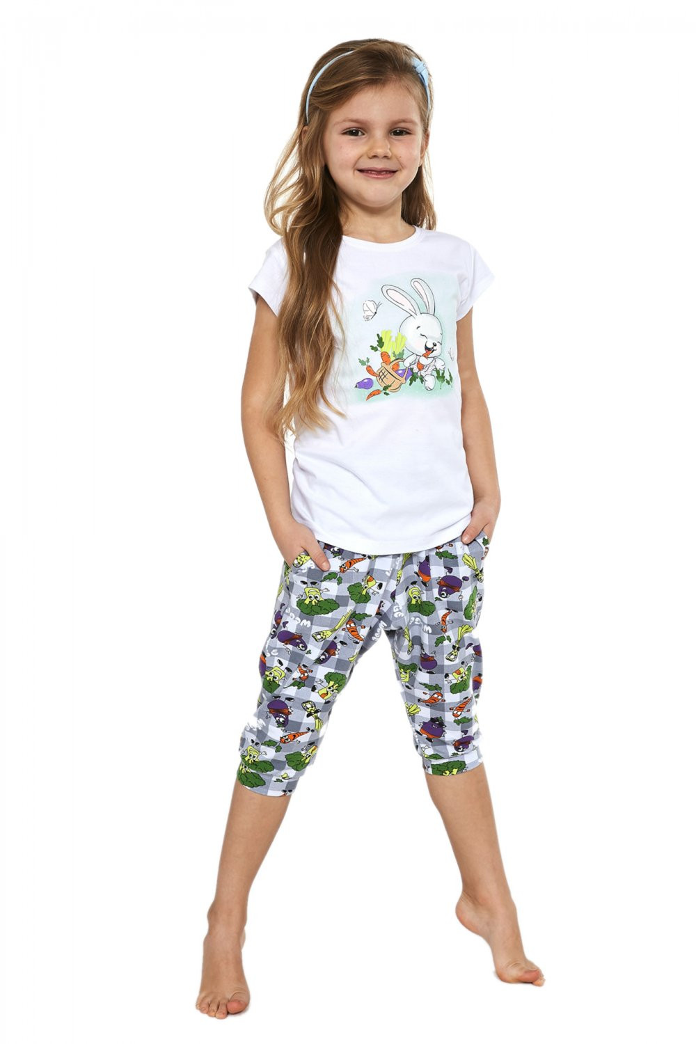 Dívčí pyžamo model 15119251 bílá 98/104 - Cornette