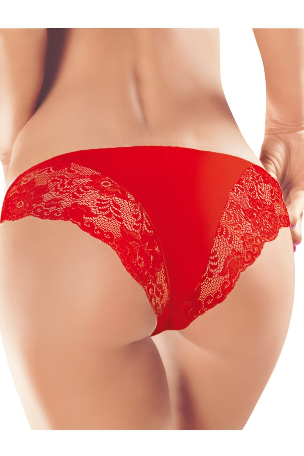Dámské kalhotky model 17741915 red Červená XL - Ewana