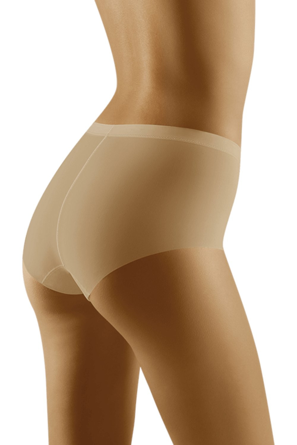 Stahovací kalhotky model 17734056 beige WOLBAR - Wol-Bar Barva: Béžová, Velikost: L