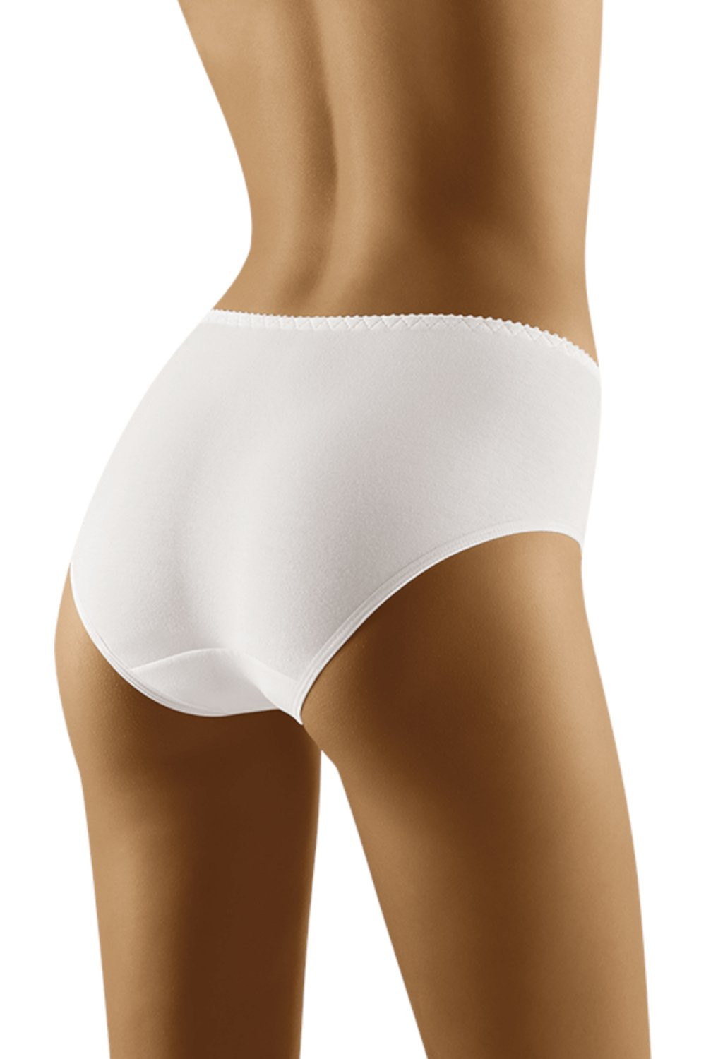 Dámské kalhotky model 17734250 white WOLBAR - Wol-Bar Barva: Bílá, Velikost: M