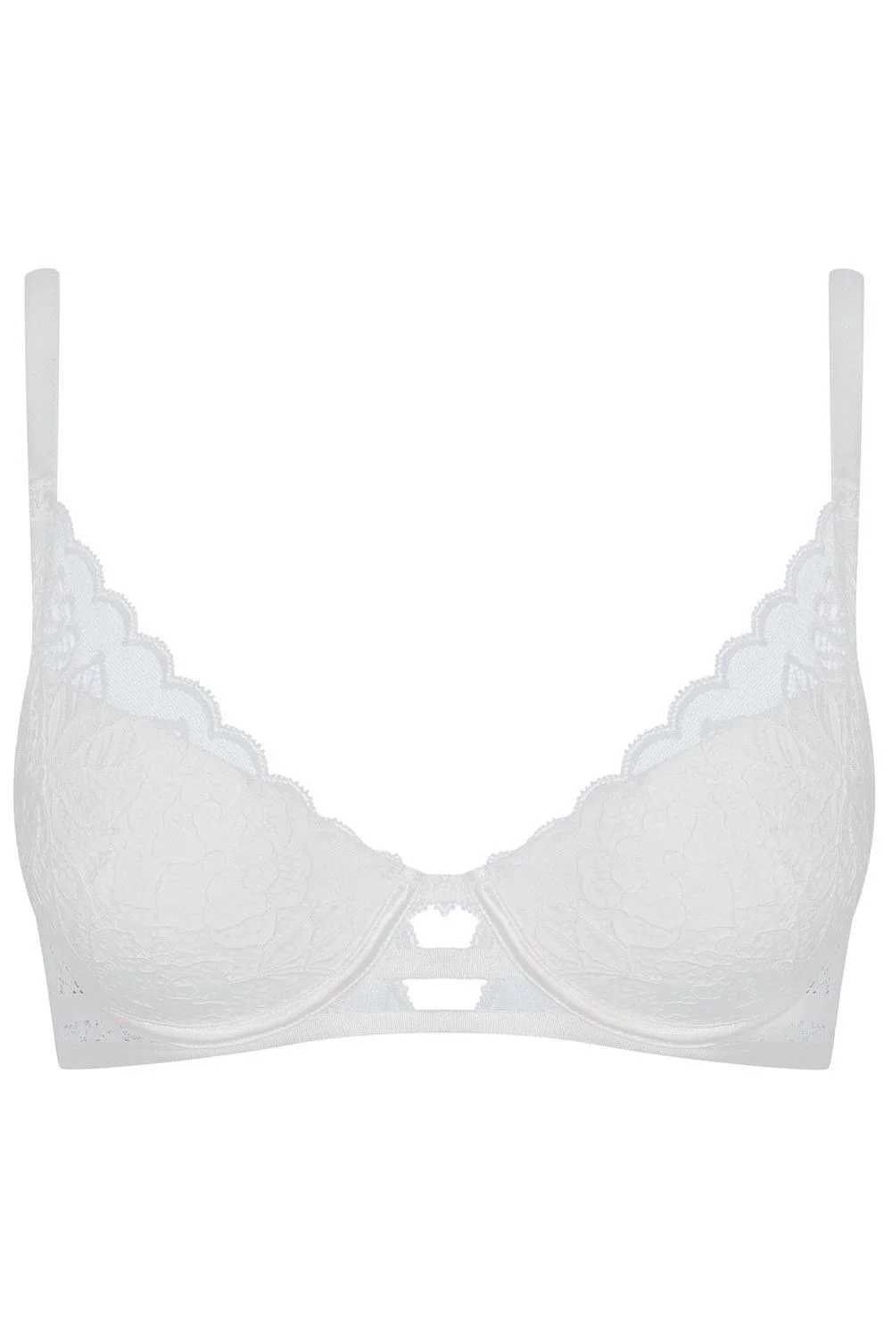 Dámská podprsenka 37369 Hint white - HENDERSON Bílá 75/A