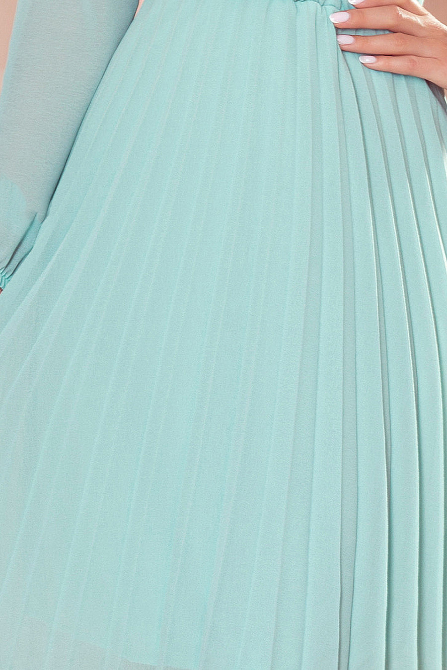 Dámské šaty 313-12 ISABELLE - NUMOCO světle zelená XL