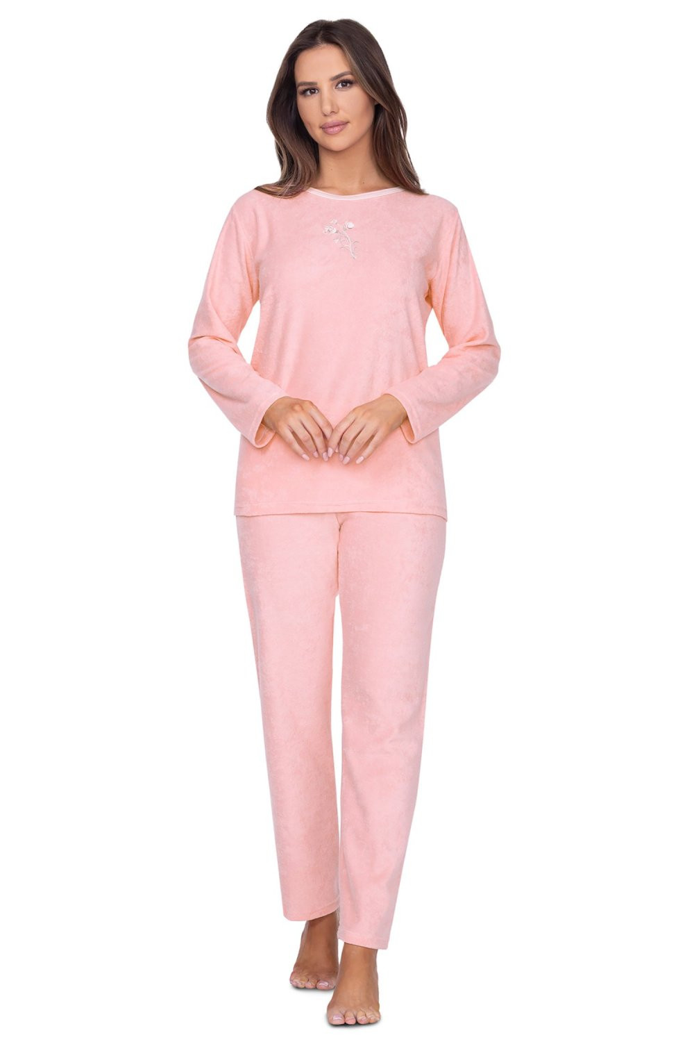 Dámske pyžamo 614 - REGINA Růžová L