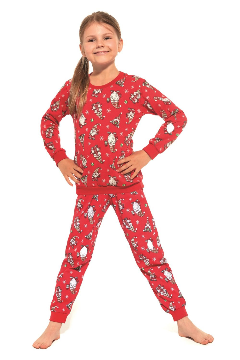 Dívčí pyžamo Červená 146/152 model 17809198 - Cornette