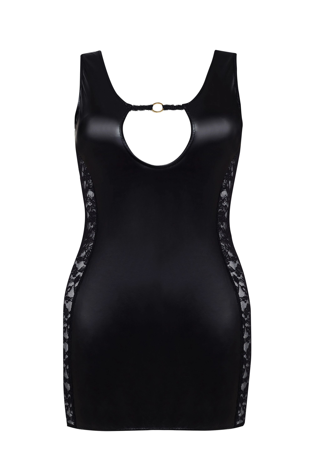Erotické šaty Hollie - BEAUTY NIGHT FASHION černá L/XL