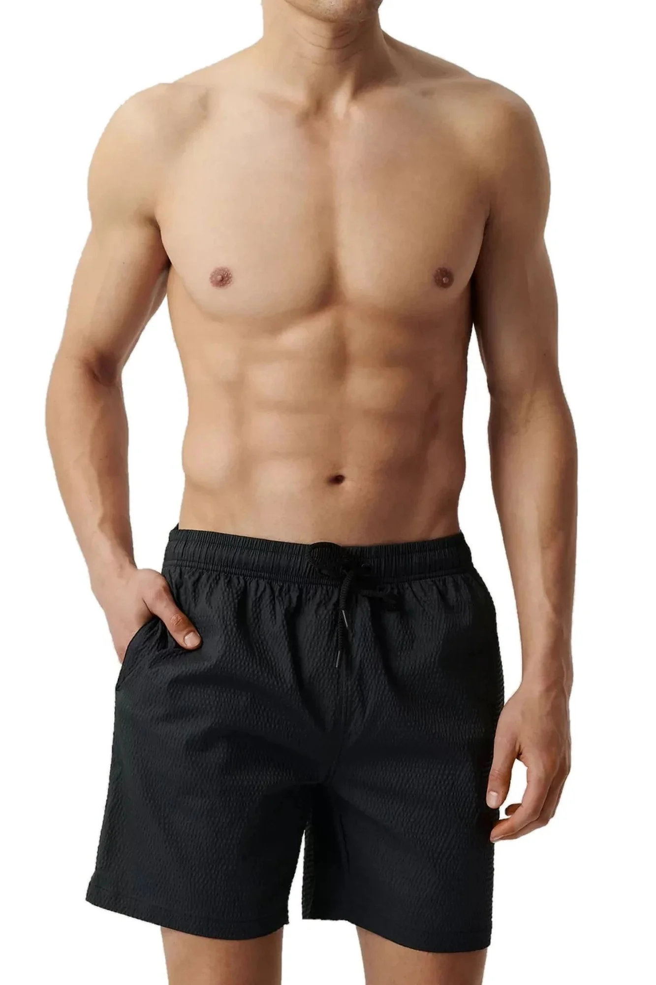 Pánske plavky 226 čierna - Atlantic černá XL