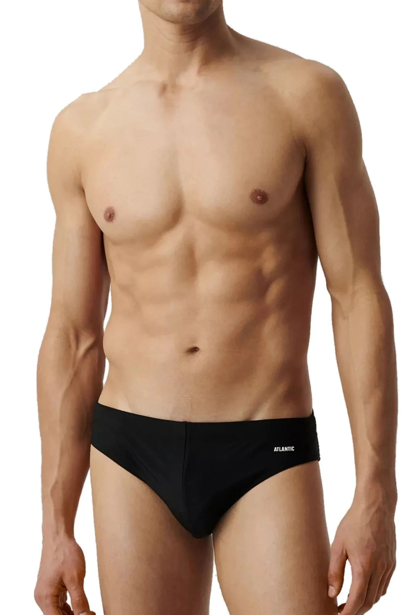 Pánske plavky 338 čierna - Atlantic černá M