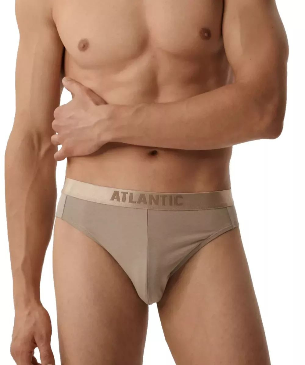 Pánské boxerky 013 beige - Atlantic béžová XL