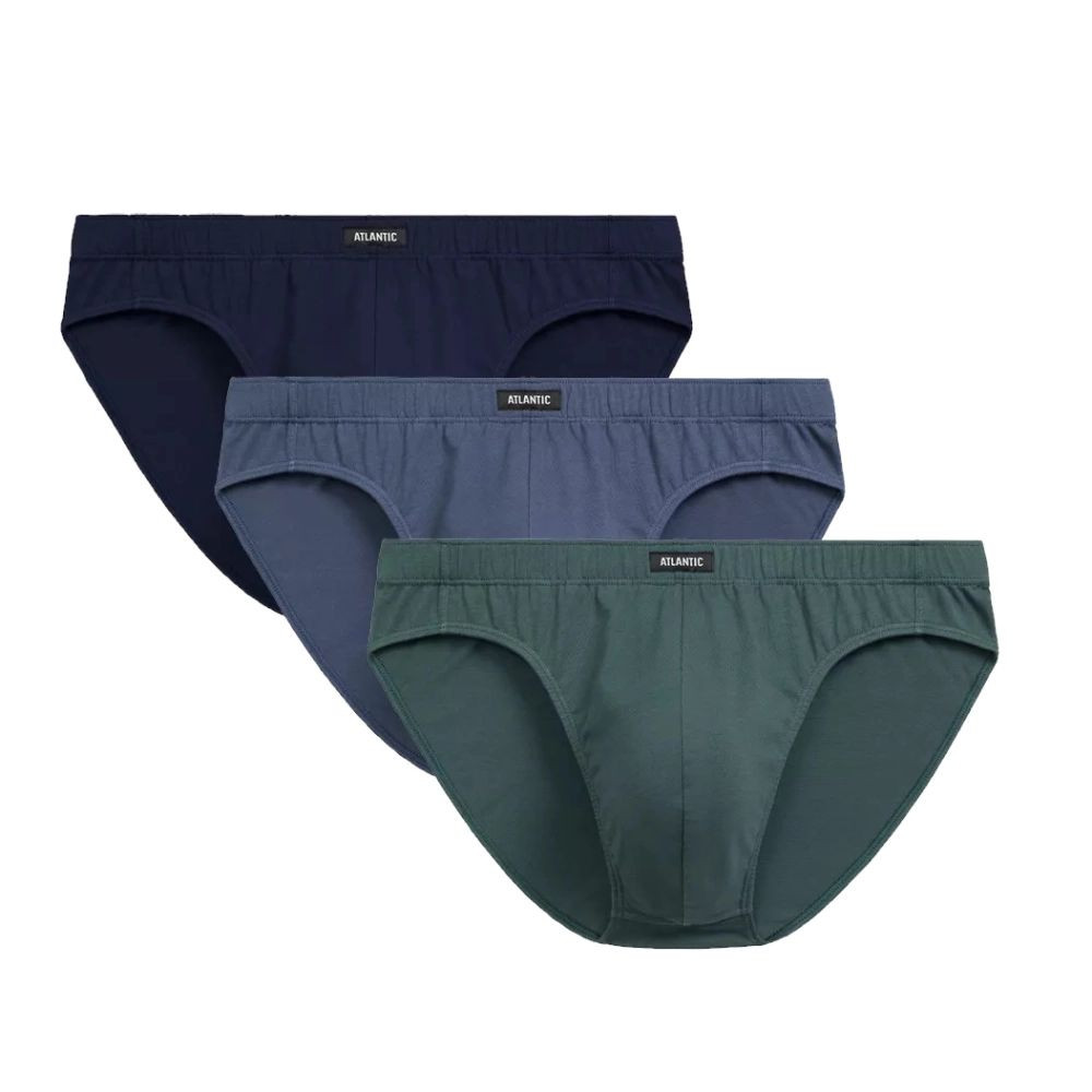 Kalhotky Atlantic 3MP-132 A'3 S-2XL kobaltovo-denimově zelená XXL