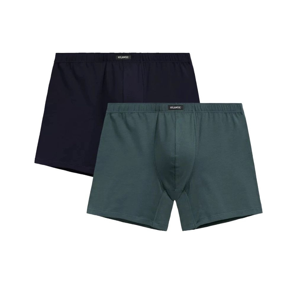 Pánske boxerky 2 balenia 173 Dlhé nohavičky - Atlantic vícebarevná XL