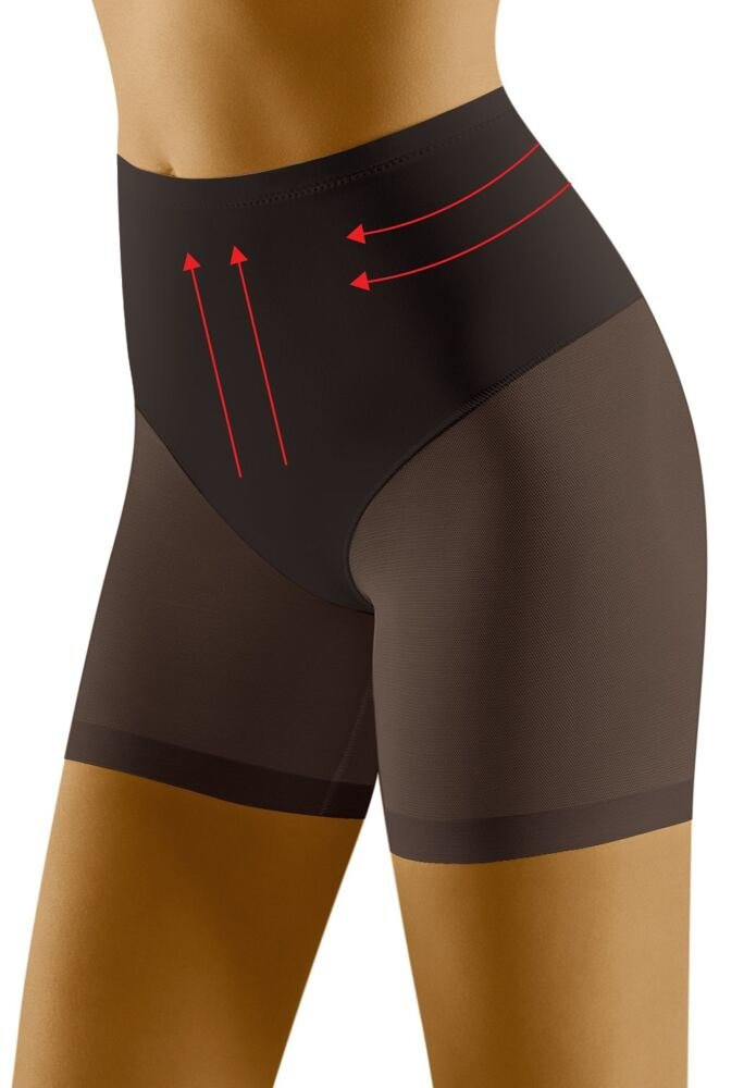 Stahovací boxerkové kalhotky Relaxa černé Barva: černá, Velikost: XL