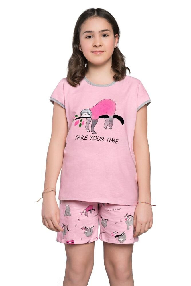 Dívčí pyžamo model 16166688 růžové - Italian Fashion Barva: růžová, Velikost: 134/140