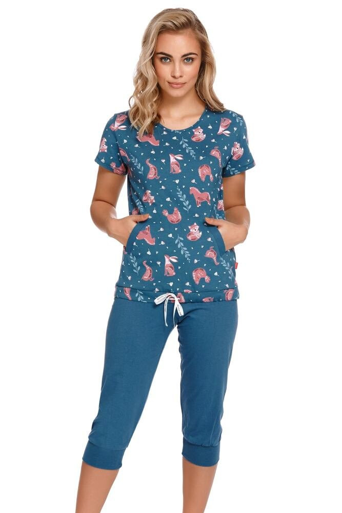 Dámské pyžamo modré se XL model 16166721 - DN Nightwear